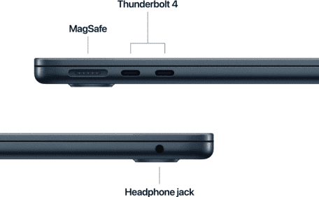 Ноутбук Apple MacBook Air 13,6&quot; 2025 Midnight (MW123)  Фото №5