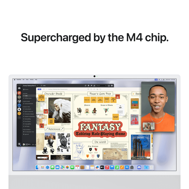 Моноблок Apple iMac 24 M4 Silver (MWUV3)  Фото №4