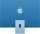 Моноблок Apple iMac 24 M4 Blue (MD2T4)  Фото №0