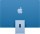 Моноблок Apple iMac 24 M4 Blue (MD2T4)  Фото №0