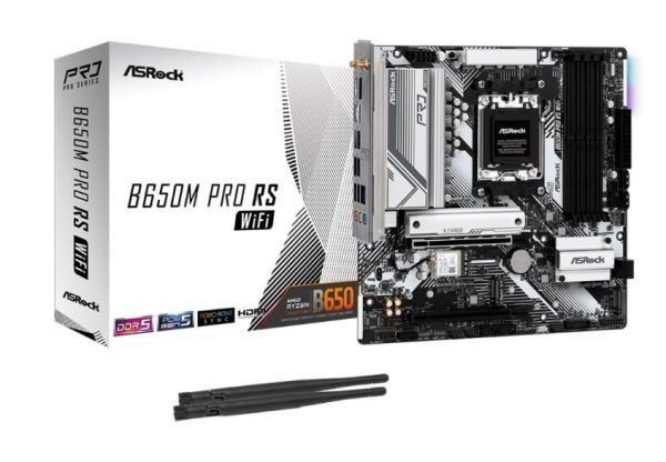 Материнська плата ASRock B650M Pro RS WiFi