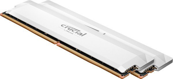 Память для настольных компьютеров Crucial 32 GB (2x16GB) DDR5 6400 MHz Pro White (CP2K16G64C38U5W)  Фото №0