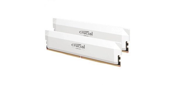 Память для настольных компьютеров Crucial 32 GB (2x16GB) DDR5 6400 MHz Pro White (CP2K16G64C38U5W)