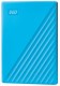 Жесткий диск WD My Passport 4 TB Blue (WDBPKJ0040BBL-WESN)