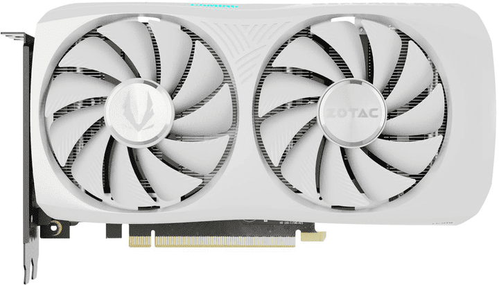 Відеокарта Zotac GAMING GeForce RTX 4060 Ti 8GB Twin Edge OC White Edition (ZT-D40610Q-10M)