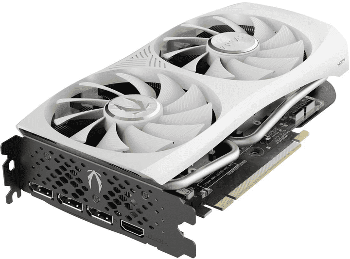 Відеокарта Zotac GAMING GeForce RTX 4060 Ti 8GB Twin Edge OC White Edition (ZT-D40610Q-10M)  Фото №0