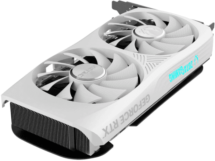Видеокарта Zotac GAMING GeForce RTX 4060 Ti 8GB Twin Edge OC White Edition (ZT-D40610Q-10M)  Фото №1