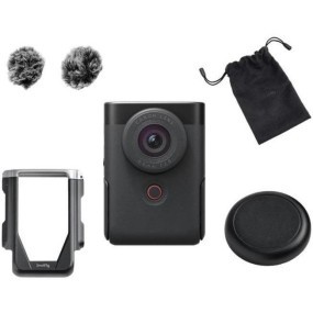 Ультра-компактний фотоапарат Canon PowerShot V10 Advanced Vlogging kit Black (5946C005)