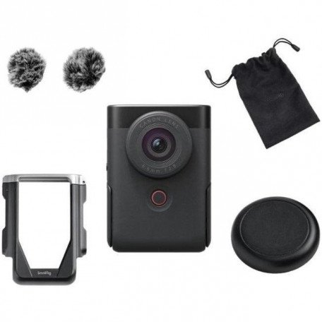 Ультра-компактный фотоаппарат Canon PowerShot V10 Advanced Vlogging kit Black (5946C005)