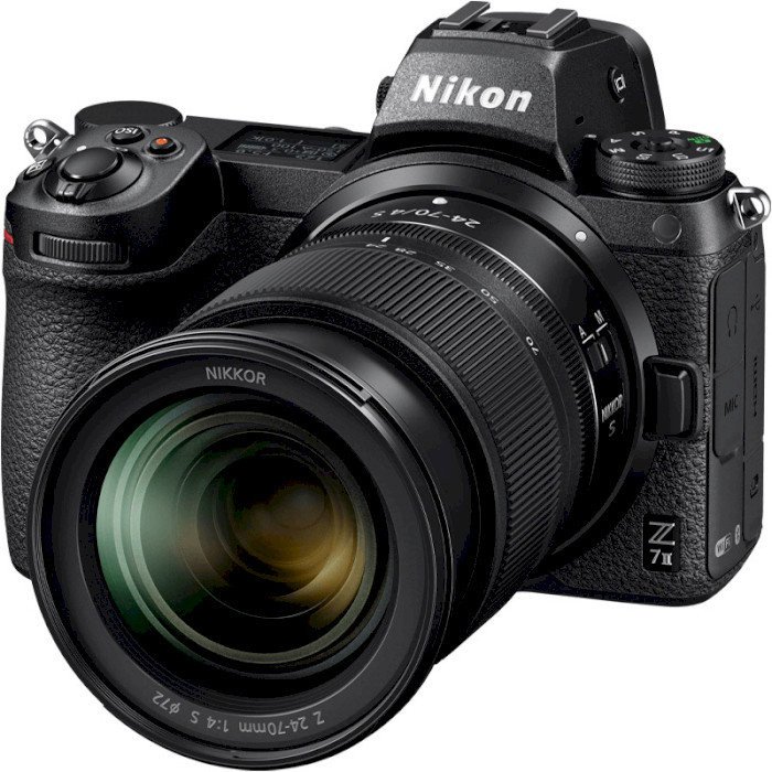 Беззеркальный фотоаппарат Nikon Z7 II kit (24-70mm) (VOA070K001)  Фото №0