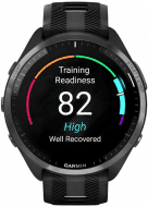 Смарт-часы Garmin Forerunner 965 Carbon Gray Titanium Bezel w. Blk Case Blk/Powder Gray S. Band (010-02809-00/10/80)