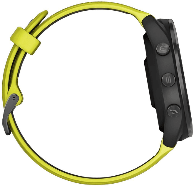 Смарт-часы Garmin Forerunner 965 Carbon Gray Titanium Bezel w. Black Case and Amp Yell/Black S. Band (010-02809-02/12)  Фото №4