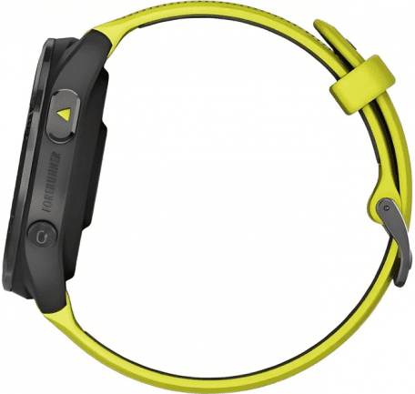 Смарт-часы Garmin Forerunner 965 Carbon Gray Titanium Bezel w. Black Case and Amp Yell/Black S. Band (010-02809-02/12)  Фото №5