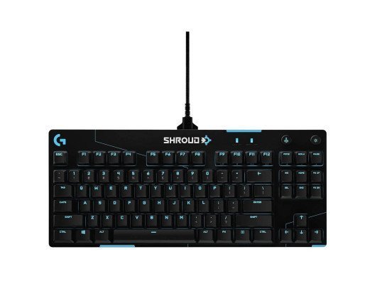 Клавіатура Logitech G PRO Mechanical Gaming Keyboard - Shroud Edition (920-009849)
