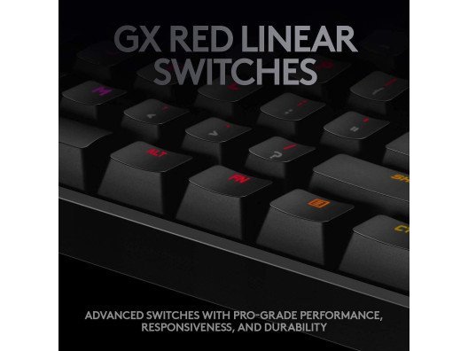 Клавіатура Logitech G PRO Mechanical Gaming Keyboard - Shroud Edition (920-009849)  Фото №0