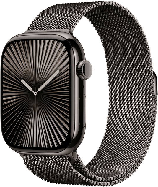 Ремінець Apple Ремінець Milanese Loop Slate для Watch 44/45/46/49mm - M/L (MXMT3)  Фото №0
