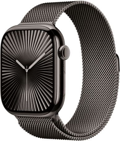 Ремінець Apple Ремінець Milanese Loop Slate для Watch 44/45/46/49mm - M/L (MXMT3)  Фото №0