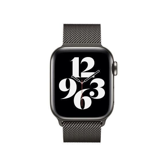 Ремінець Apple Сталевий ремінець для Watch 41mm Milanese Loop Graphite (ML743)  Фото №1