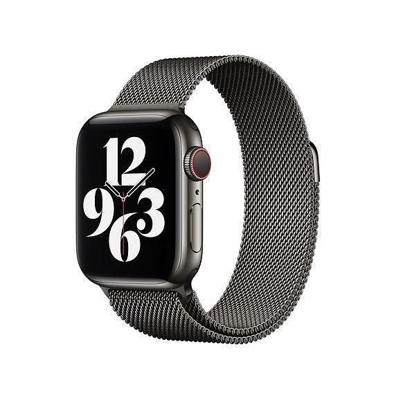 Ремінець Apple Сталевий ремінець для Watch 41mm Milanese Loop Graphite (ML743)  Фото №0