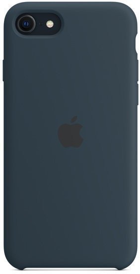 Чохол для смартфона Apple iPhone SE Silicone Case - Abyss Blue (MN6F3)  Фото №0
