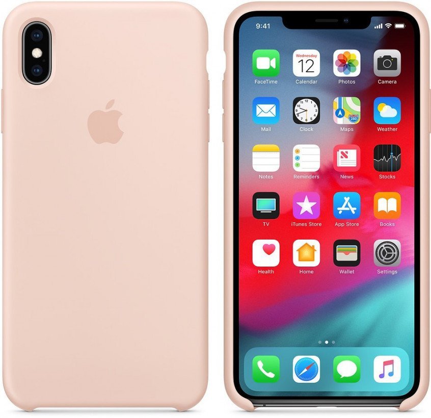 Чехол для смартфона Apple iPhone XS Max Silicone Case - Pink Sand (MTFD2)  Фото №2