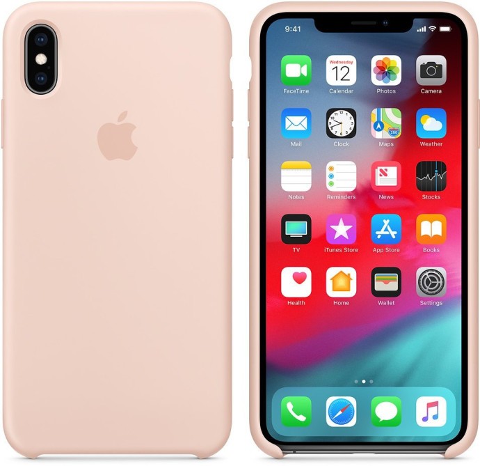 Чохол для смартфона Apple iPhone XS Max Silicone Case - Pink Sand (MTFD2)  Фото №2