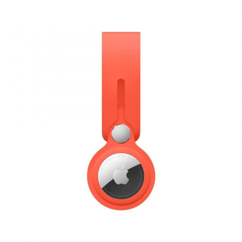 Чохол для пошукового брелка Apple AirTag Loop Electric Orange (MK0X3)