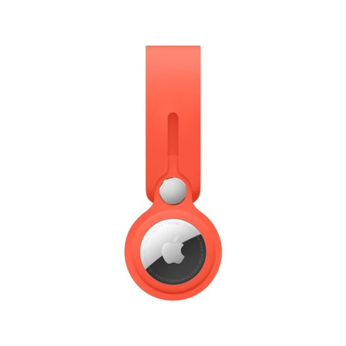Чохол для пошукового брелка Apple AirTag Loop Electric Orange (MK0X3)