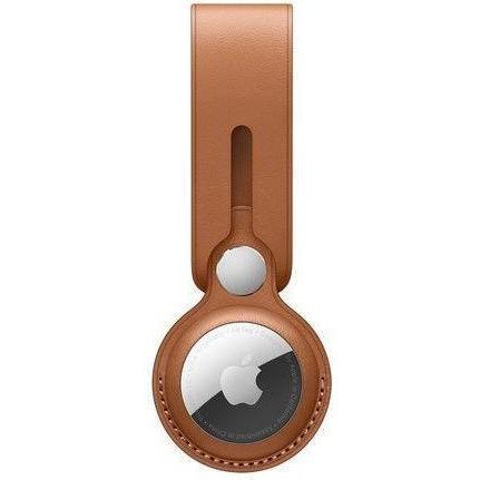 Чохол для пошукового брелка Apple AirTag Leather Loop Saddle Brown (MX4A2)