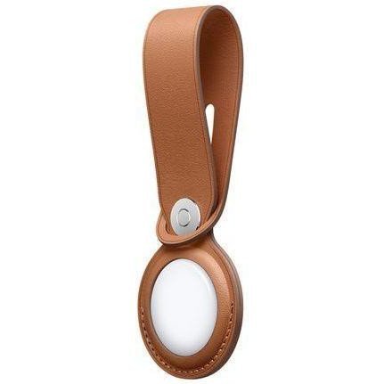 Чохол для пошукового брелка Apple AirTag Leather Loop Saddle Brown (MX4A2)  Фото №0