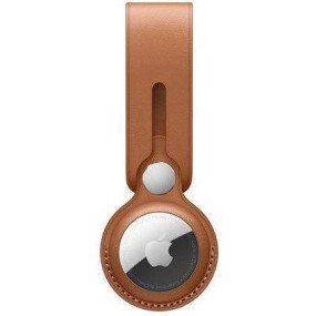 Чохол для пошукового брелка Apple AirTag Leather Loop Saddle Brown (MX4A2)