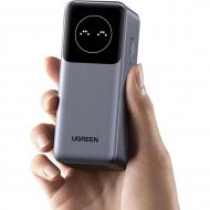 Зовнішній акумулятор (павербанк) UGREEN PB724 Nexode 12000mAh 100W Gray (35526) Зовнішній акумулятор (павербанк) UGREEN PB724 Nexode 12000mAh 100W Gray (35526)
