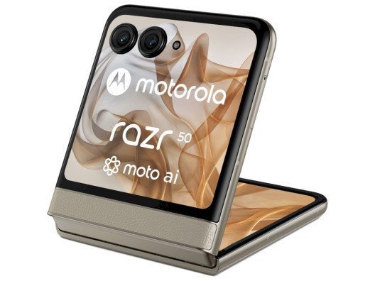 Смартфон Motorola Razr 50 8/256GB Beach Sand (Global EU)  Фото №0