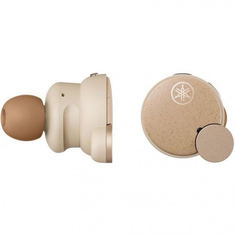 Наушники TWS Yamaha TW-E7B Beige  Фото №1