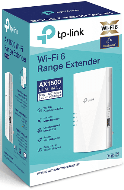 Повторювач Wi-Fi TP-Link RE500X  Фото №1