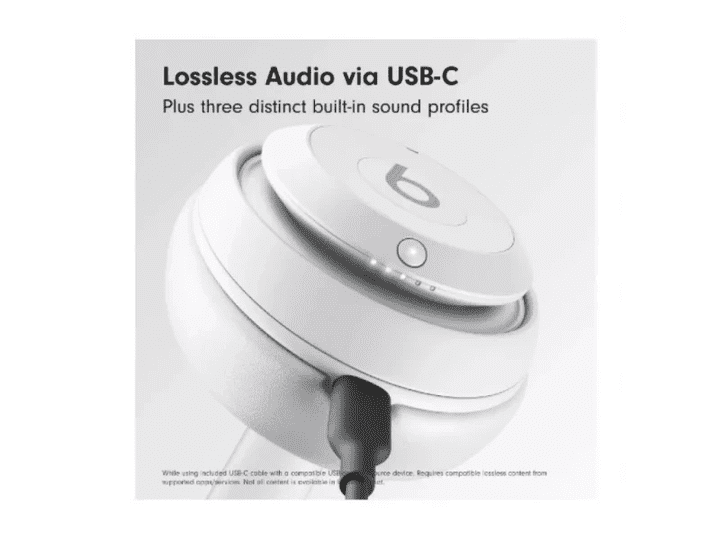 Наушники с микрофоном Beats by Dr. Dre Studio Pro Matte White (MC2P4)  Фото №1