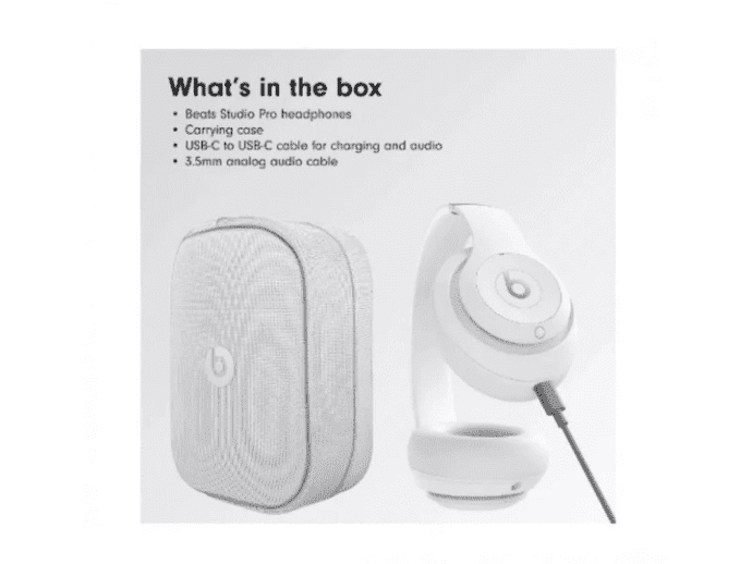 Наушники с микрофоном Beats by Dr. Dre Studio Pro Matte White (MC2P4)  Фото №0