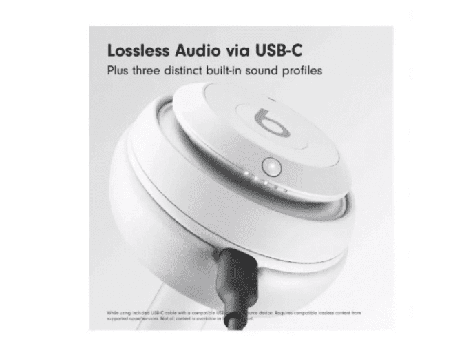 Наушники с микрофоном Beats by Dr. Dre Studio Pro Matte White (MC2P4)  Фото №1