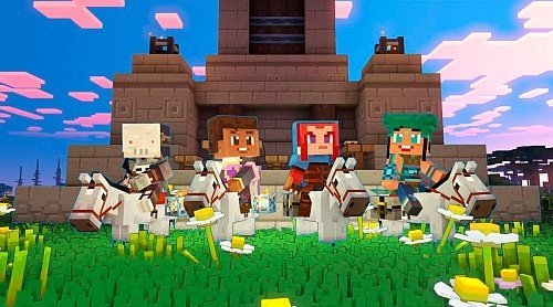 Гра для PS5 Minecraft Legends Deluxe Edition PS5  Фото №0