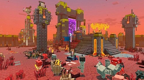 Гра для PS5 Minecraft Legends Deluxe Edition PS5  Фото №2