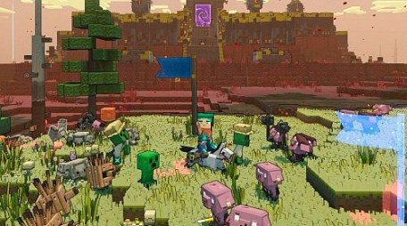 Гра для PS5 Minecraft Legends Deluxe Edition PS5  Фото №3