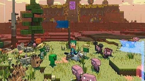 Игра для PS5 Minecraft Legends Deluxe Edition PS5  Фото №3