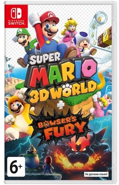 Гра для Nintendo Switch Super Mario 3D World Bowser&#039;s Fury Nintendo Switch (45496426927)