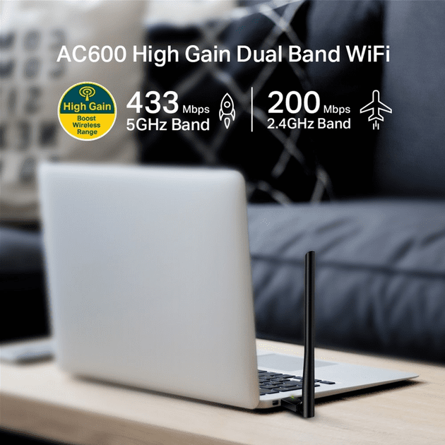Wi-Fi адаптер TP-Link Archer T2U Plus  Фото №3
