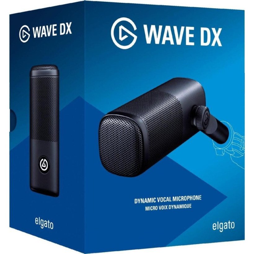 Мікрофон студійний/ для стрімінгу, подкастів Elgato Wave DX (10MAH9901)  Фото №4