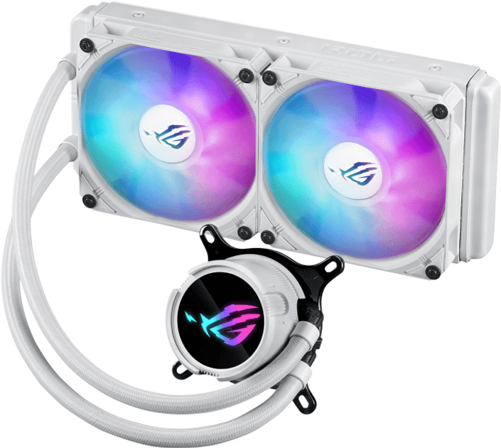 Водяне охолодження ASUS ROG Strix LC III 240 ARGB White Edition (90RC00S2-M0UAY0)  Фото №1