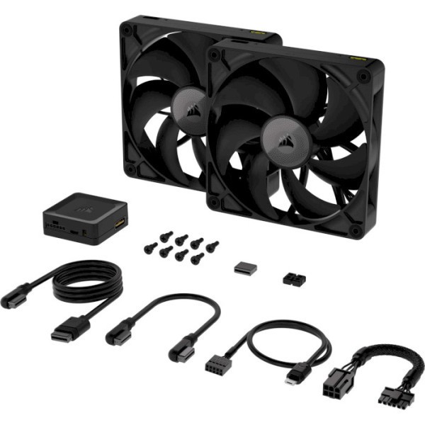 Вентилятор Corsair iCUE LINK RX140 140mm PWM Fan Twin Starter Kit (CO-9051012-WW)  Фото №4