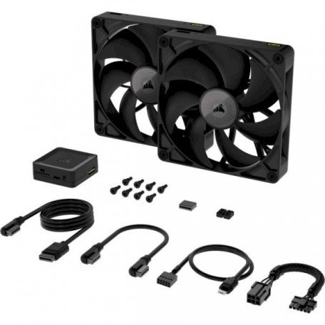Вентилятор Corsair iCUE LINK RX140 140mm PWM Fan Twin Starter Kit (CO-9051012-WW)  Фото №4