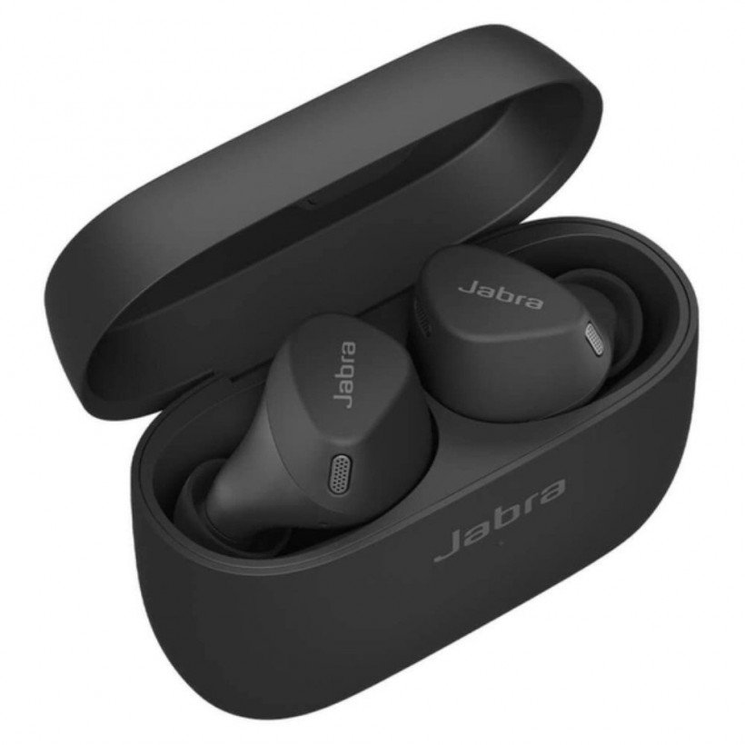 Навушники TWS JABRA Elite 4 Active Black (100-99180700-98) (Open Box)  Фото №2