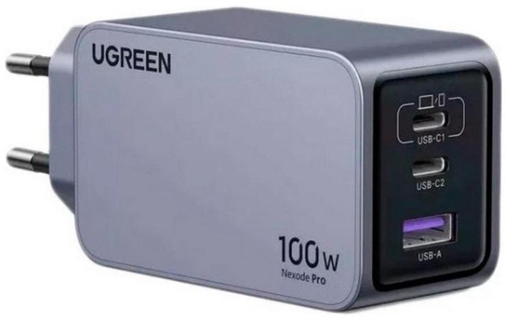 Мережевий зарядний пристрій UGREEN X757 Space Gray (25874)  Фото №0